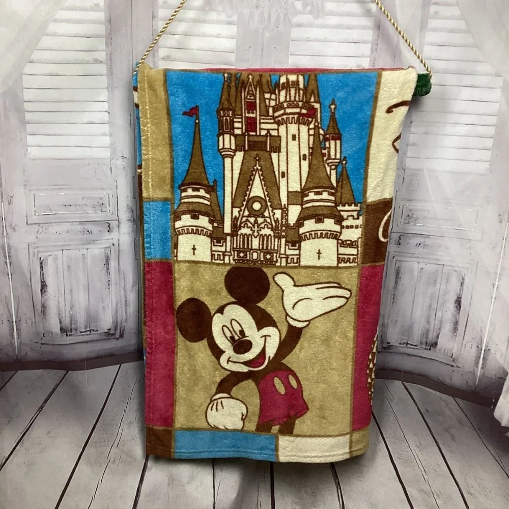 Disney Parks Walt Disney World Throw 60” x 38”